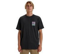 Billabong Stamp T-Shirt schwarz/rosa - S