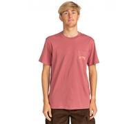 Billabong Herren T-Shirt Stacked Arch rot : S