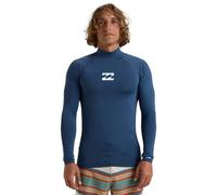 Billabong Herren Waves All Day LS L/SL Surf Tee, Midnight, XS