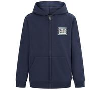 Billabong Jungen Full-Zip Fleece Sweatshirt, Soft & Comfortable Hoodie, Regular Fit Kapuzenpullover, Dusty Navy, 8