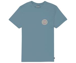 Billabong - Kid's Crayon Wave S/S - T-Shirt, Gr. 152, türkis (WashedBlue)