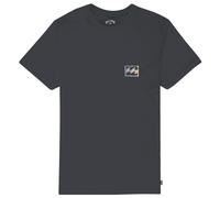 Billabong - Kid's Crayon Wave S/S - T-Shirt, Gr. 164, grau (WashedBlack)