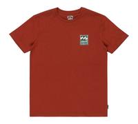 Billabong - Kid's Stamp S/S - T-Shirt, Gr. 140 140 - S, rot (Brick)