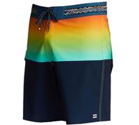 Billabong M Fifty50 Pro Colorblock-Blau - Lässige Funktionelle Herren Boardshorts, Größe 30 - Farbe Gold