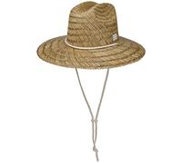 BILLABONG New Comer Strohhut Sommerhut Sonnenhut Strandhut Damen - mit Kinnband Sommer Frühling-Sommer - One Size Natur