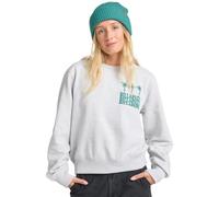 Sweatshirt BILLABONG "Familiy Tree", Damen, Gr. XS, light grau heather, 55% Baumwolle, 25% Baumwolle, 20% Polyester, Sweatshirts Sweatshirt (60189220-XS) light grau heather