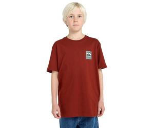 BILLABONG Short Sleeve T-Shirt Stamp SS Boy's Kids Red L, Korallenrot, 14 Jahre