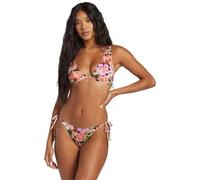 Billabong - Women's Sol Searcher Tie Side Tropic - Bikini-Bottom, Gr. S, orange (Multi)
