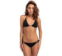 Billabong - Women's Sol Searcher Tie Side Tropic - Bikini-Bottom, Gr. S, schwarz (BlackPebble)