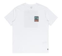 T-Shirt BILLABONG "Stamp", Herren, Gr. S, weiß, [Hauptstoff] 100% Baumwolle, Kurzarm, Shirts (50551501-S) weiß