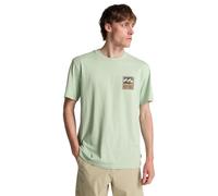 Billabong Stamp Ss Herren-T-Shirt, kurzärmlig, Grün