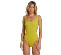 BILLABONG Summer High - High Leg One-Piece Swimsuit for Women - Badeanzug mit hohen Beinausschnitten - Frauen - S - Grün