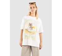 Billabong Sunset Mindset T-Shirt salt crystal Damen Gr. L