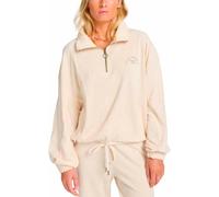Billabong - Sweatshirt aus Kordsamt - Coffee Time White Cap für Damen - Größe M - Beige Beige M