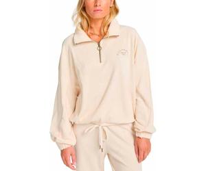 Billabong - Sweatshirt aus Kordsamt - Coffee Time White Cap für Damen - Größe S - Beige Beige S