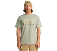 Billabong Arch Frame T-Shirt grün Tonerde - S