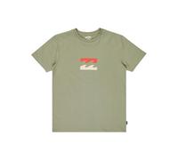 Billabong Team Wave - T-Shirt für Herren, Grau/Grün, 16 Jahre