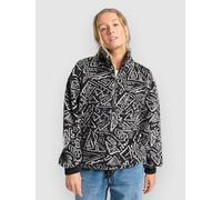Billabong Time Off Fleece Half-Zip Fleece Pullover black pebble Damen Gr. M