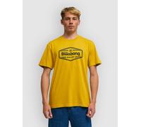 Billabong Trademark T-Shirt mustard Herren Gr. S