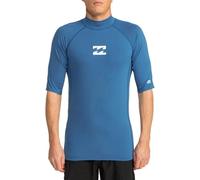 Billabong Waves All Day - Kurzarm-Rashguard für Männer Beige