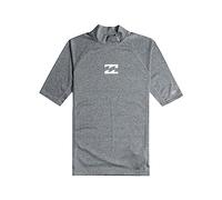 T-Shirt Billabong Waves All Day, kurze Ärmel, dunkelgrau. - S