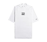 Billabong Waves All Day - Kurzarm-Rashguard für Männer Weiß