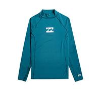 Billabong Waves All Day - Long Sleeve UPF 50 Rash Vest for Boys 8-16 - Langärmliger Rashguard mit UPF 50 - Jungen 8-16 - L - Blau