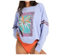 Sweatshirt BILLABONG "Echo", Damen, Gr. M, twilight blau, Obermaterial: 80% Walkfrottier, 20% Microfaser;, Sweatshirts Sweatshirt (71630559-M) twilight blau
