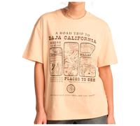 Billabong - Women's Flying To The Moon - T-Shirt, Gr. S, beige (SoftPeach)