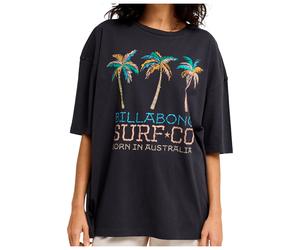 Billabong - Women's Found In Paradise - T-Shirt, Gr. L, schwarz (OffBlack)