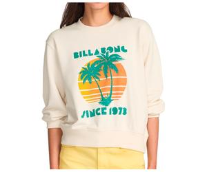 Billabong - Women's My Fave Beach - Pullover, Gr. M, weiß (SaltCrystal)