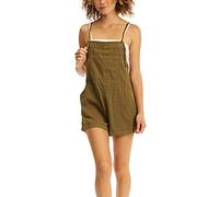 Billabong Women's Out N About Short Overall Casual, Sage, Large
