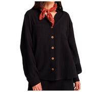 Billabong - Women's Swell Blouse - Bluse, Gr. S, schwarz (BlackPebble)
