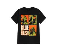 Billie Eilish - 3 Photo Log - T-Shirt - Schwarz - M - 100% Baumwolle Schwarz M