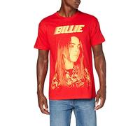 Billie Eilish Unisex Tee Racer Logo Jumbo Red M