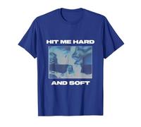 Billie Eilish Hit Me Hard and Soft Inverted Blue T-Shirt