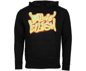 Billie Eilish - Kapuzenpullover Airbrush Flames - schwarz XXL
