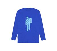 Billie Eilish - Manonman Blue - Longsleeve - Blau - XL - 100% Baumwolle Blau XL