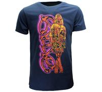 Billie Eilish Neon Drip T-Shirt - Offizielles Merchandise XL Blau