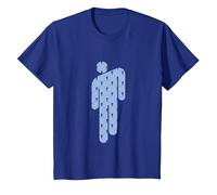 Billie Eilish Offizielles Blohsh Blue T-Shirt, Kinder, Königsblau, 140