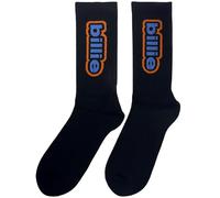 Billie Eilish Outline Logo Terry Socken One Size