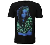 Billie Eilish Pressefoto-T-Shirt XL Schwarz