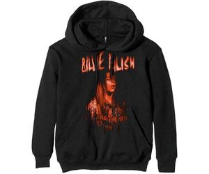 Billie Eilish Spooky Logo Black S Hoodie