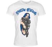 Billie Eilish - T Shirt Bling - weiß XXL