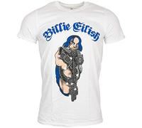 Billie Eilish - T-Shirt # Xxl Unisex White # Bling