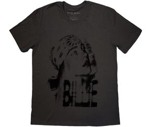 Billie Eilish Tonal Bandana Photo Charcoal Grey M T-Shirt