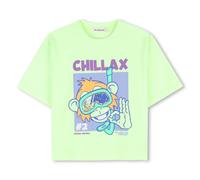 Billieblush T-Shirt - 110 / green lemon / 100% Baumwolle