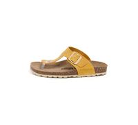 billowy Leder-Zehentrenner in Gelb - Größe 41 | Damen Sandalen