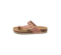 billowy Leder-Zehentrenner in Rosa - Größe 39 | Damen Sandalen