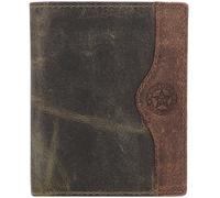 Billy the Kid Hunter Geldbörse RFID Leder 10 cm khaki/brown (0861-30)